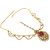 Biyu Bridal Collection Ruby Reverse AD Gold Plated Copper Matha Patti Head Jewellery