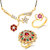 Meenaz Mangalsutra Jewellery Set bo Gold Plated For Women  - Com11912