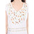 Oviya Rayon Staple Straight Floral Print Lp-BrownWhite Floral Print Tunic