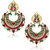 Meenaz Traditional Earrings Fancy Party Wear Kundan Moti Daimond Earrings For Women - T363