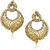 Meenaz Traditional Earrings Fancy Party Wear Kundan Moti Daimond Earrings For Women - T366