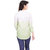 Oviya Rayon Staple Straight SolidOmbre D-Green Ombre Top