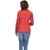 Oviya Design Net  Poly Satin Straight Solid B - Red Top
