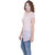 Oviya Cotton Dobby Straight Printed K-Peach Shirt