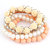 Shining Diva Non Plated Orange Bracelets For Women-CFJ6729b