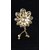 beautiful brooches  saree pin in goldplated set of 3
