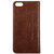 KMS Rich Boss Flip Cover Case with Stand View Feature For   5 5S (Brown)