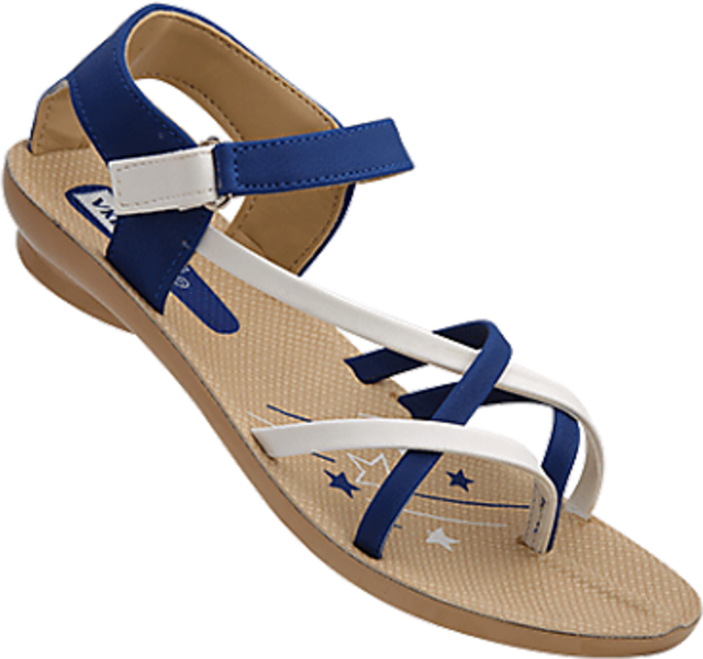 Buy VKC Women's Blue Sandals Online 