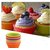 Silicon Cake Moulds- Set of 6