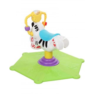 Buy Fisher Price Bounce and Spin Zebra Multi Color Online @ ₹6999 from ...