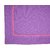 Lushomes 6 Seater Purple Table Cloth with Pink contrasting cord piping (Size 60x90)