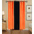 GauravCurtains Polyester Multicolor Plain 7x4 Feet Door Curtains (Pack of 3)