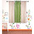 GauravCurtains Polyester Multicolor Plain 5x4 Feet Window Curtains  (Pack of 3)