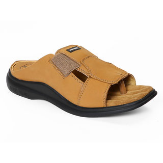 redchief men's leather slippers