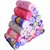 Bpitch Cotton Velvet soft Face Multicolor Towels (Set of 12)