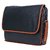 MBOSS Faux Leather Portfolio Messenger Laptop / Tablet Bag PFB 044 BLACK TAN