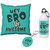 Sky Trends Gifts For Rakshabandan  Sipper Bottle With Cushion Cover Keychain Combo For Brother And Sister