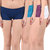 Chileelife Sports Shorts Combo - Pack Of 4 (Light Blue,Blue,Purple,White)