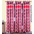GauravCurtains Polyester Multicolor Designer 9x4 Feet Long Door Curtains (Pack of 3)