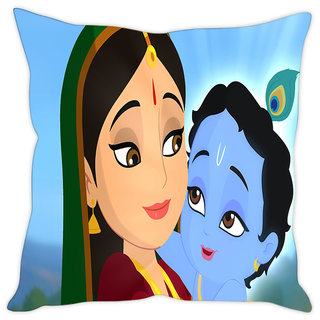 Buy Sleep NatureS Radha Krishna Cartoon Printed Cushion Cover Online @ ₹399  from ShopClues