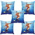 Sleep NatureS Football Star Printed Cushion Covers Set Of Five