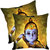 Sleep NatureS Krishna Cartoon Printed Cushion Covers Pack Of 2
