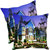 Sleep NatureS Beautiful House Printed Cushion Covers Pack Of 2