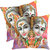 Sleep NatureS God Printed Cushion Covers Pack Of 2