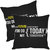 Sleep NatureS Quotes Printed Cushion Covers Pack Of 2