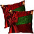 Sleep NatureS Merry Christmas Printed Cushion Covers Pack Of 2