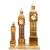 Gold Plated Crystal Big Ben Cclock Tower London 12.5cms