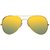 Meia Gold UV Protection Aviator Sunglasses