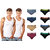 Lux Cozi Pack of 2 White Cotton Vests and 8 Assorted Multicombo Briefs