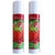 Natural Strawberry Lip Balm (Set of 2 of 4.5g each)