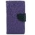 YGS Premium Diary Wallet Case Cover For Sony Xperia T2 Ultra-Purple