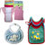 baby colour daiper nappy vest and baby bib