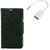 YGS Premium Diary Wallet Case Cover For Sony Xperia Z2-Black With Audio Splitter