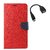 YGS Premium Diary Wallet Case Cover For Sony Xperia Z3-Red With Micro OTG