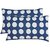 Ahmedabad Cotton Luxurious Cotton Sateen Pillow Cover / Case Set (2 Pcs) 300 Thread Count - Blue