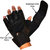 New Stylish Lifestyle Quality Leather Black Gym Bike Gloves For Men  Women