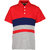 Cool Quotient Boys Red Contrast Yoke Polo T-Shirt