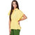 OVIYA D.Yellow Poly Crepe Top