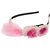 Yashasvis Eye pleasing Alloy BlackLight Pink Colored Hair Band for Girls