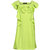 Cool Quotient Girls Lime Green Jersey Side Layers Dress