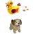 Egg Laying Duck With Eggs And Jumping Dog for kids