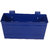 Trust Basket Rectangular Railing Planter -Dark Blue (12 Inch)