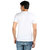 VOUTEIL Solid Mens Round Neck White T-Shirt