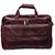 Leather World 16 inch Classic Brown Genuine Leather Laptop Office Bag