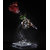 AnasaDecor CRYSTAL HAND ROSE SHOWPIECE WITH 22CT GOLD PLATED