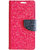 Mobi Fashion Flip Cover For Micromax Bolt D320 - Pink